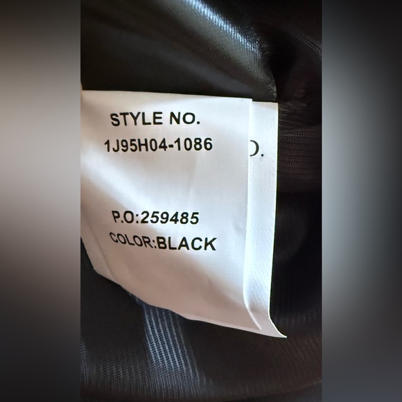 NWT Paige Verity Faux Leather Jacket Size S 🖤🖤🖤 - Picture 8 of 11